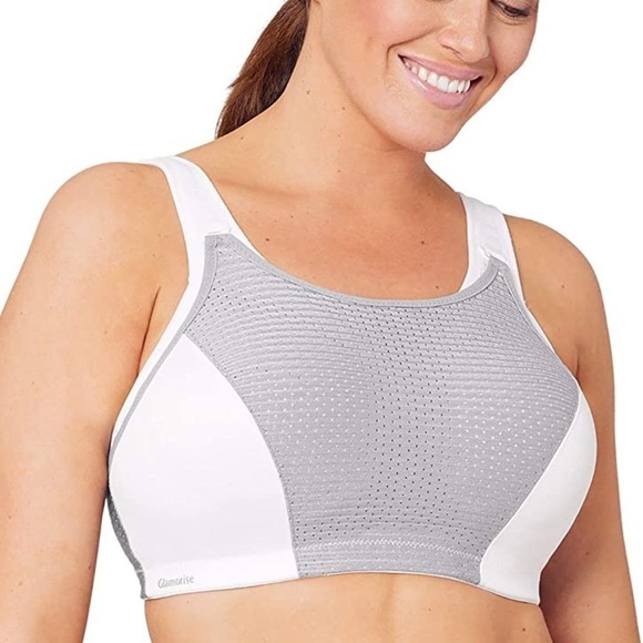 Glamorise Double Layer Custom Control Sports Bra - Picture 1 of 16